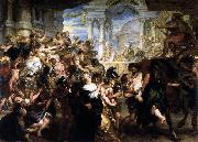 The Rape of the Sabine Women Peter Paul Rubens